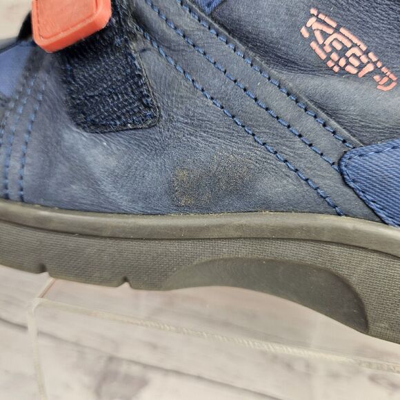 Keen Shoes For Kids Hikeport 2 Blue Pink 2 Strap Size 6 Outdoors Waterproof USED - Picture 9 of 15